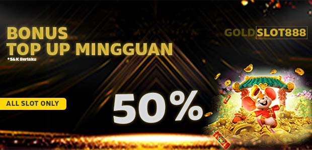 Promo Top Up Mingguan 50%